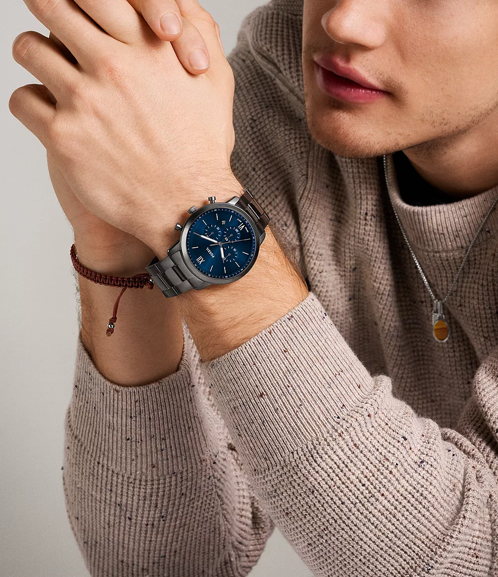 Fossil Watch Neutra Chronograph Smoke Fs6111