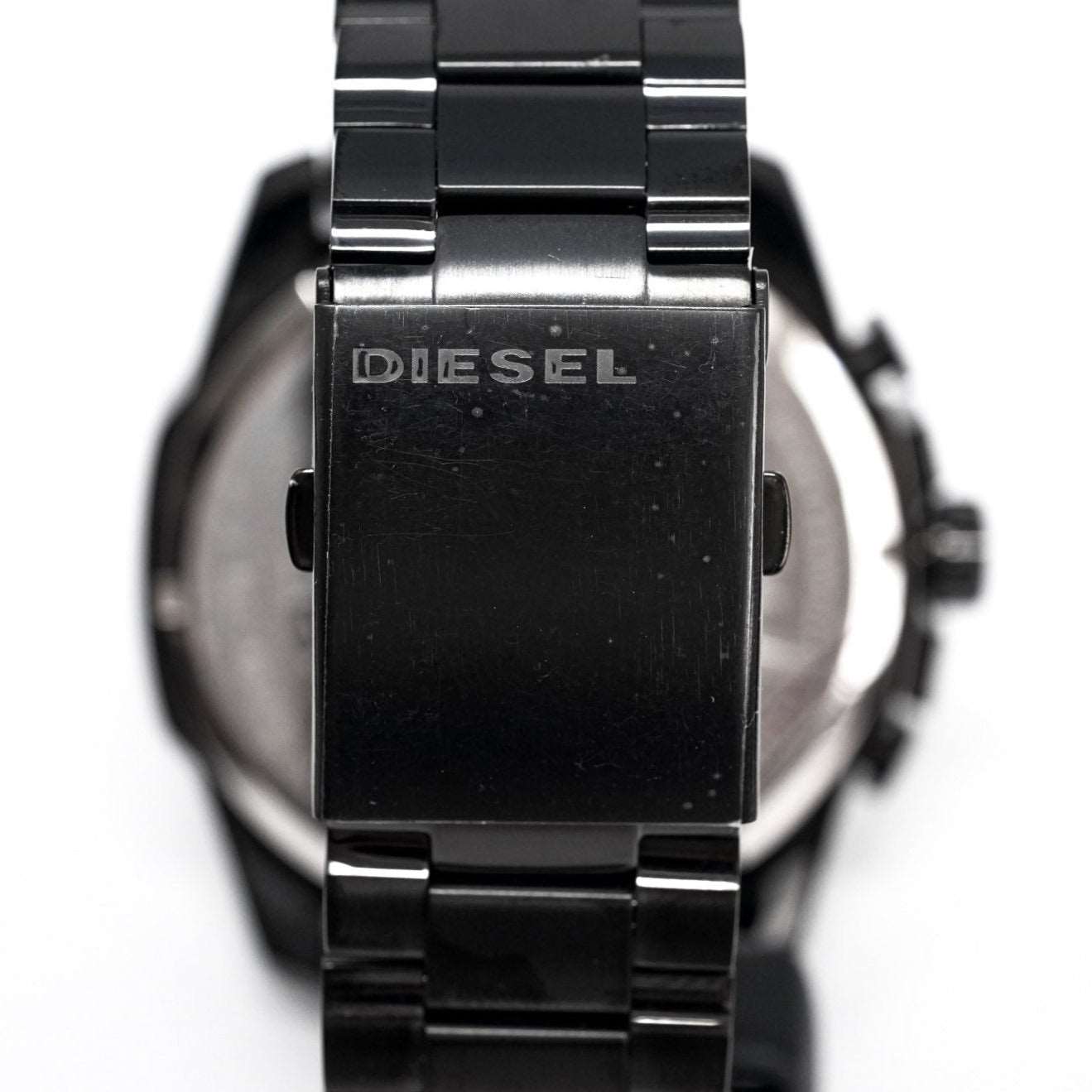 Diesel Dz4283 Men S Chronograph Mega Chief Black Pvd Watch