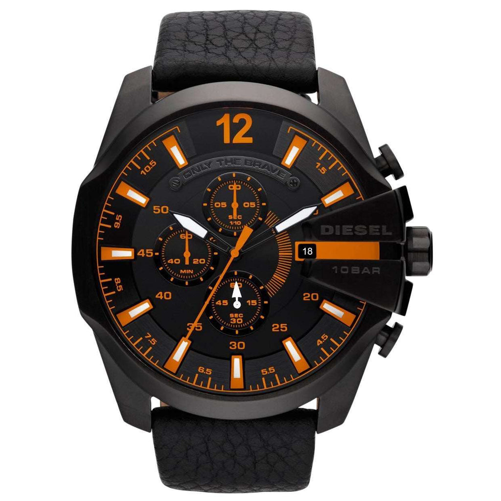 Diesel Dz4291 Men S Master Chief Black Chronograph Watch