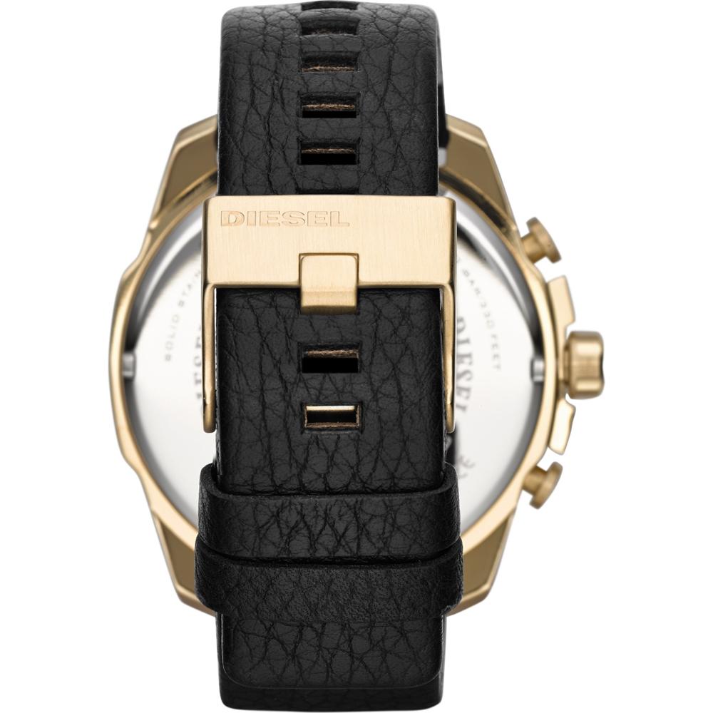 Diesel Dz4344 Men S Gold Mega Chief Chronograph Watch