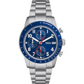Fossil Sport Tourer Chronograph Stainless Steel Bracelet Blue Dial Men S Watch Fs6047
