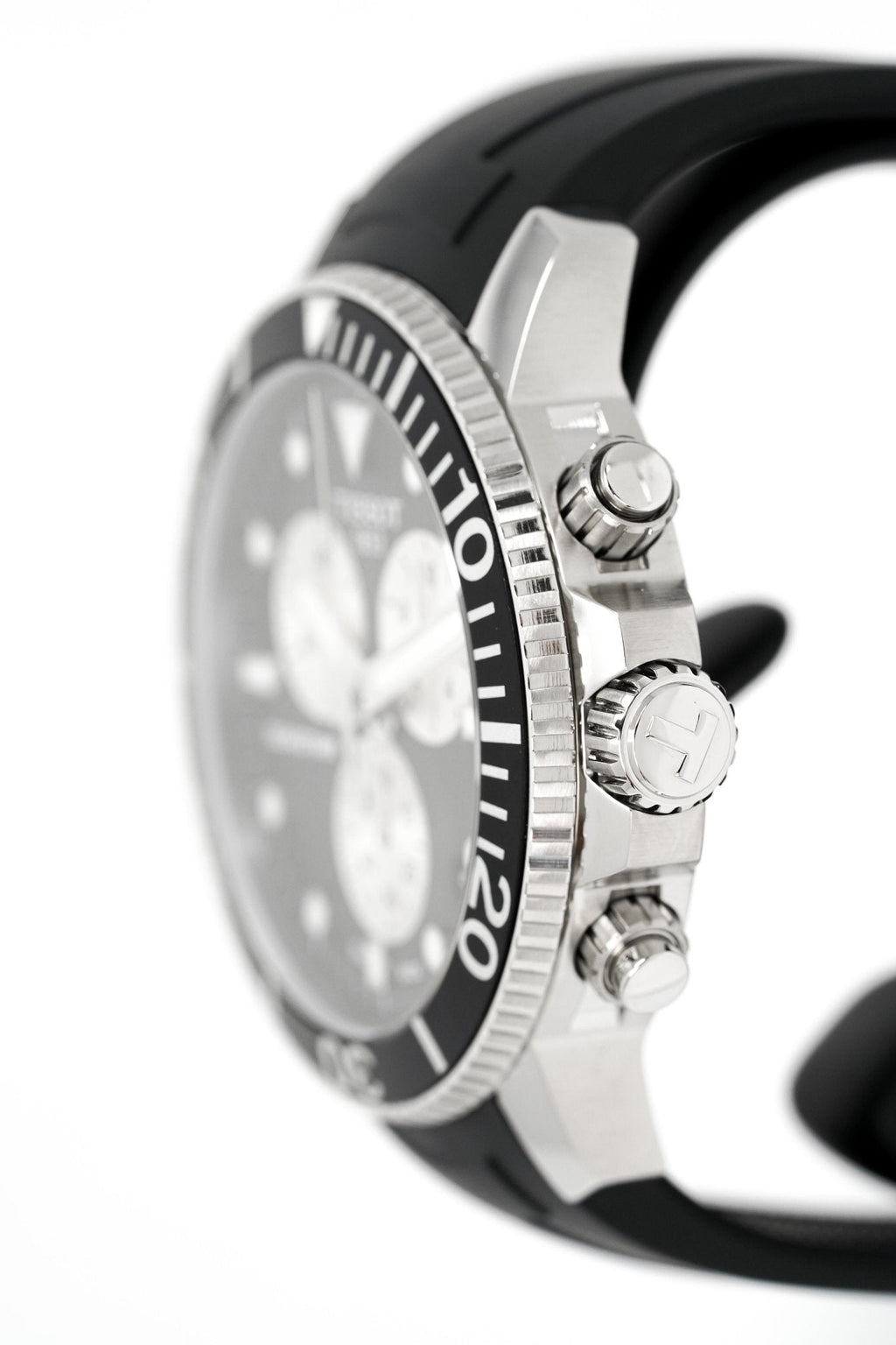 Tissot Chronograph Watch Seastar 1000 Orange T1204171705100