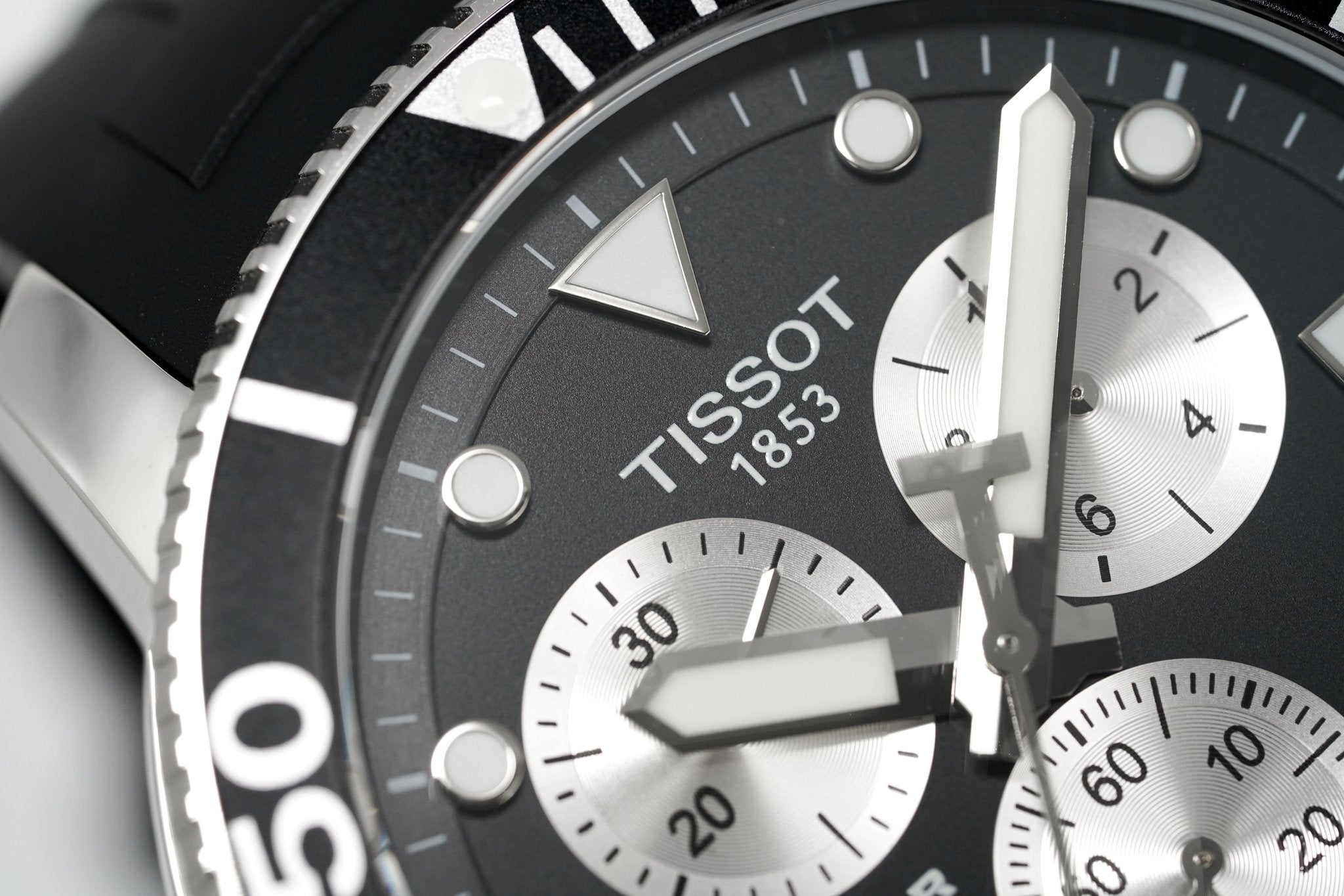 Tissot Chronograph Watch Seastar 1000 Orange T1204171705100
