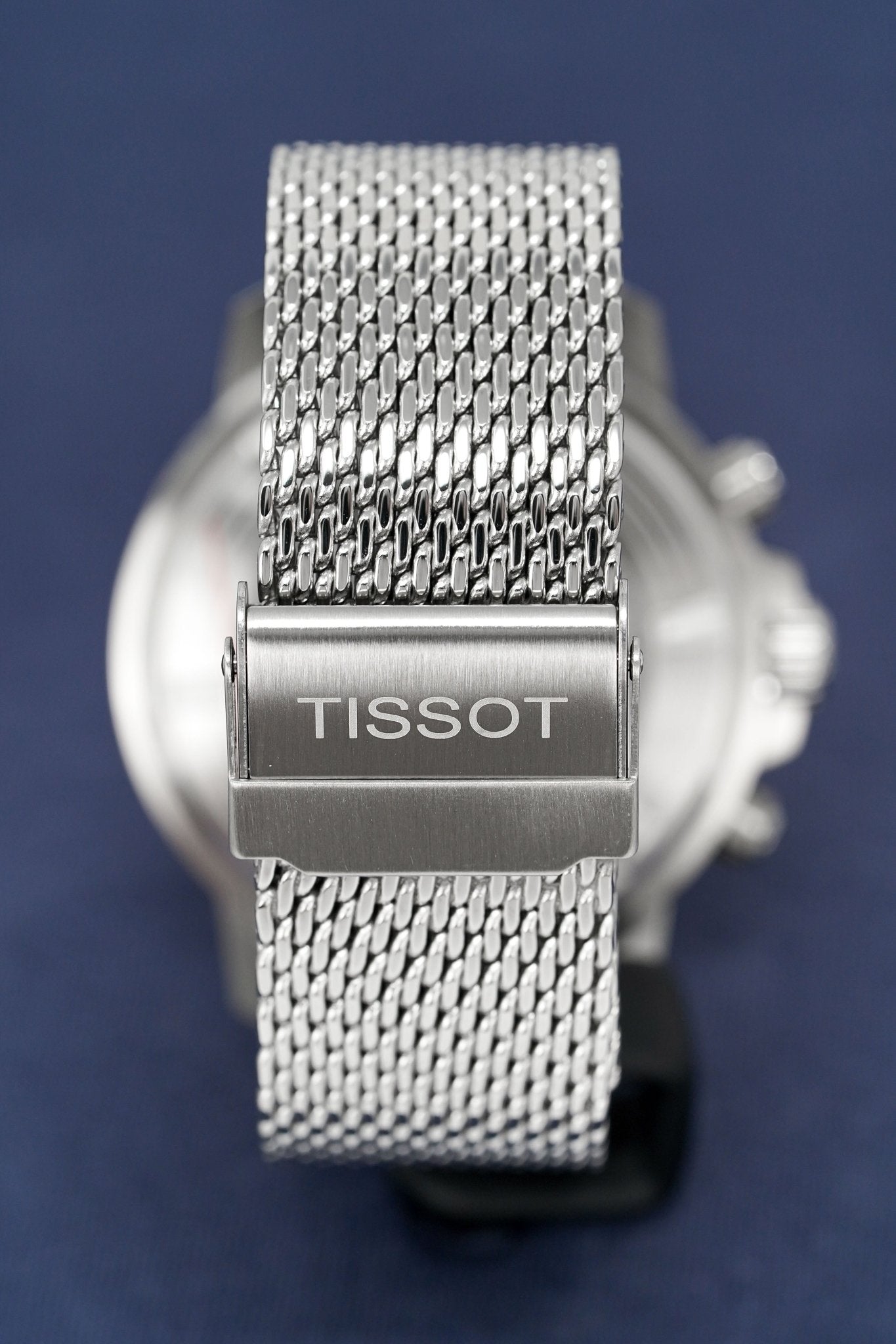 Tissot Chronograph Watch Seastar 1000 Green Mesh T1204171109100