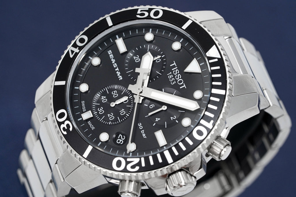 Tissot Chronograph Watch Seastar 1000 T120 417 11 051 00